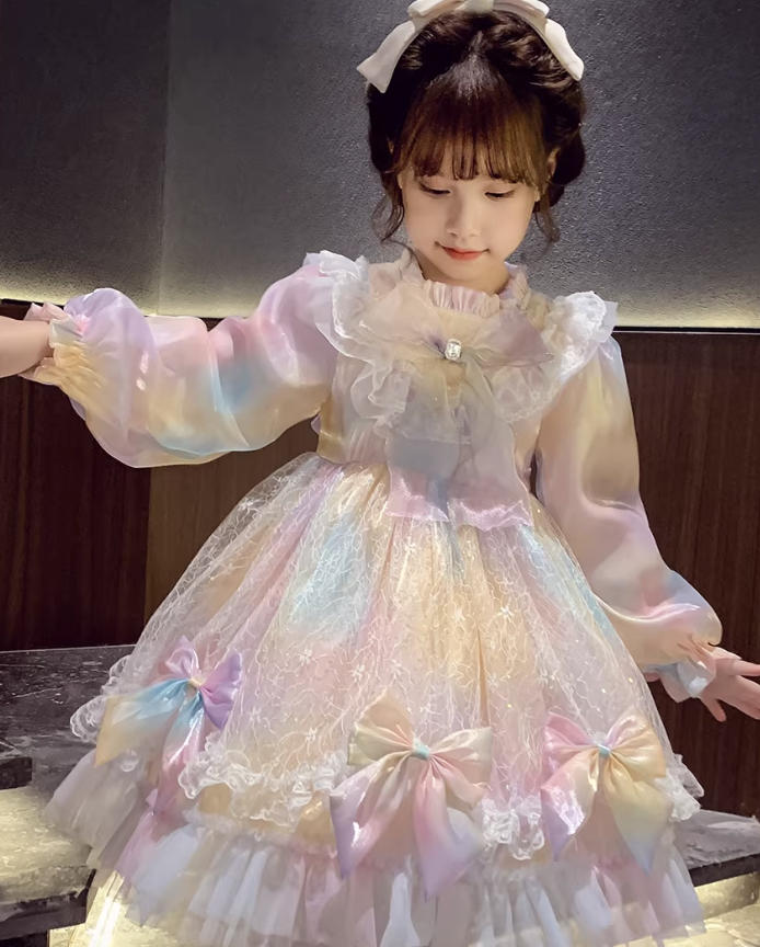 女童洛丽塔公主裙春装
